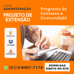 Programa de Contexto à Comunidade - ADMINISTRAÇÃO