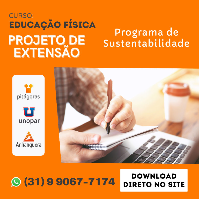 PROJETO DE EXTENSÃO I - EDUCAÇÃO FÍSICA Faculdade Unopar, Pitágoras e ...