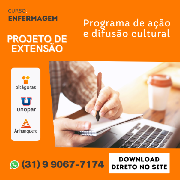 PROJETO DE EXTENSAO - ENFERMAGEM